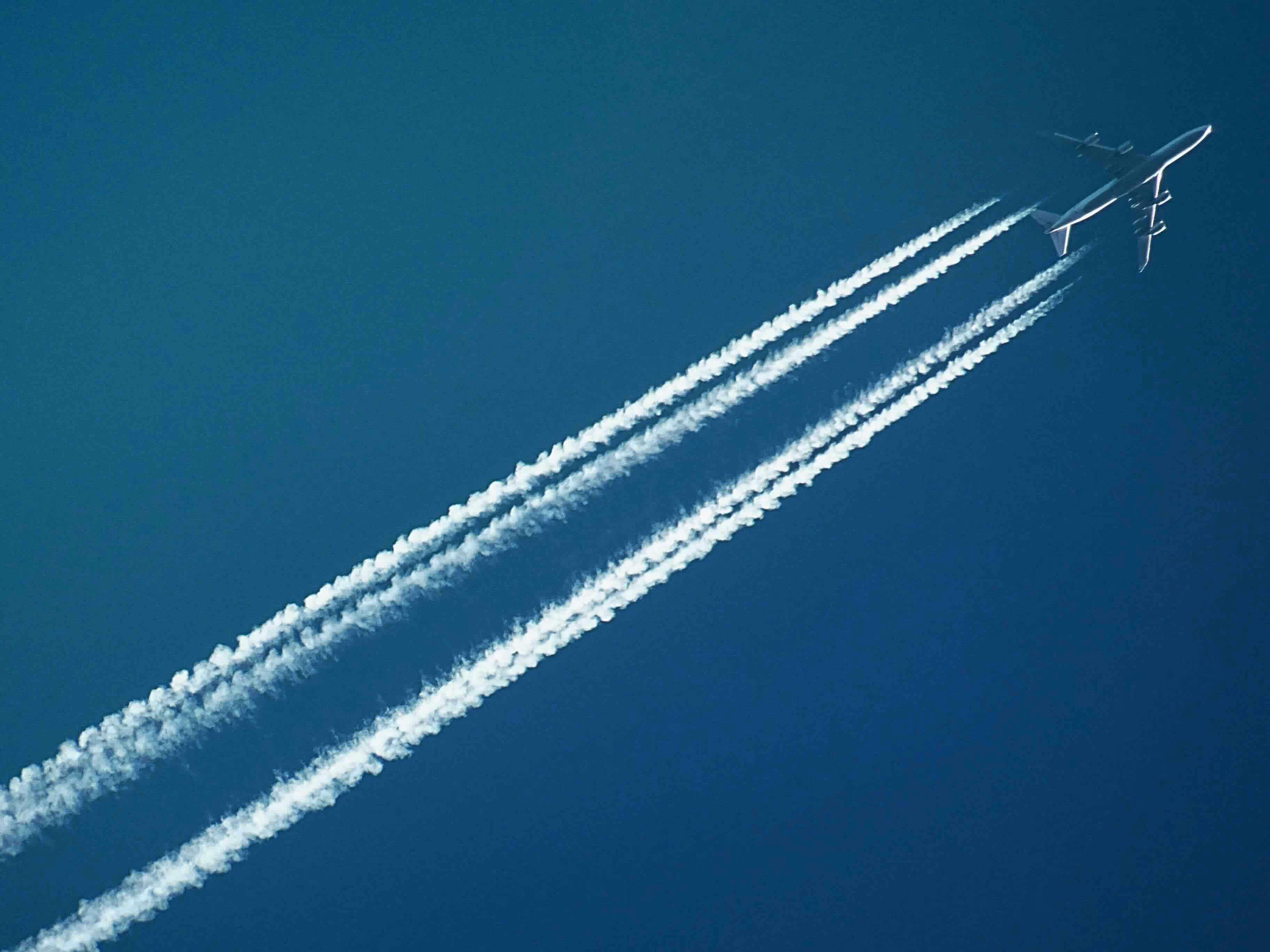 Avion vers New York