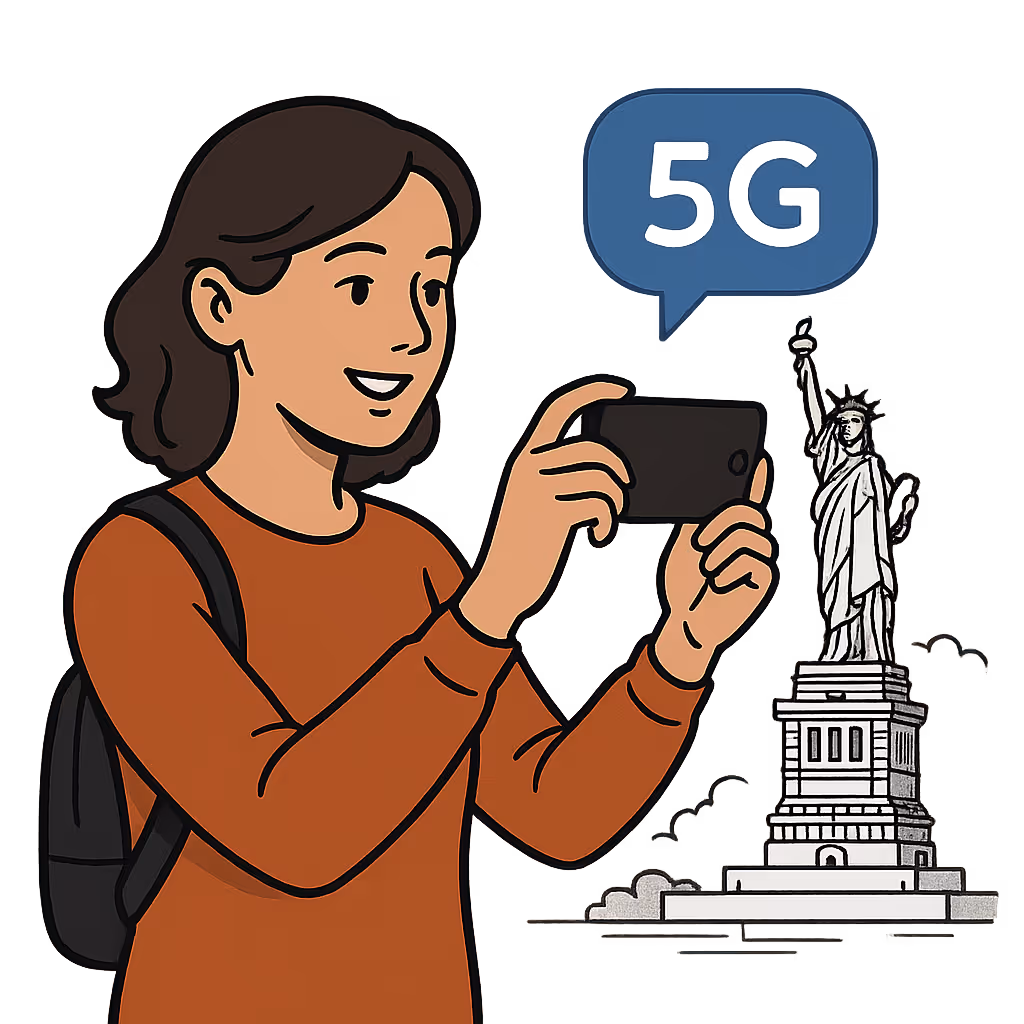 Voyager librement avec la 5G grâce à une eSIM