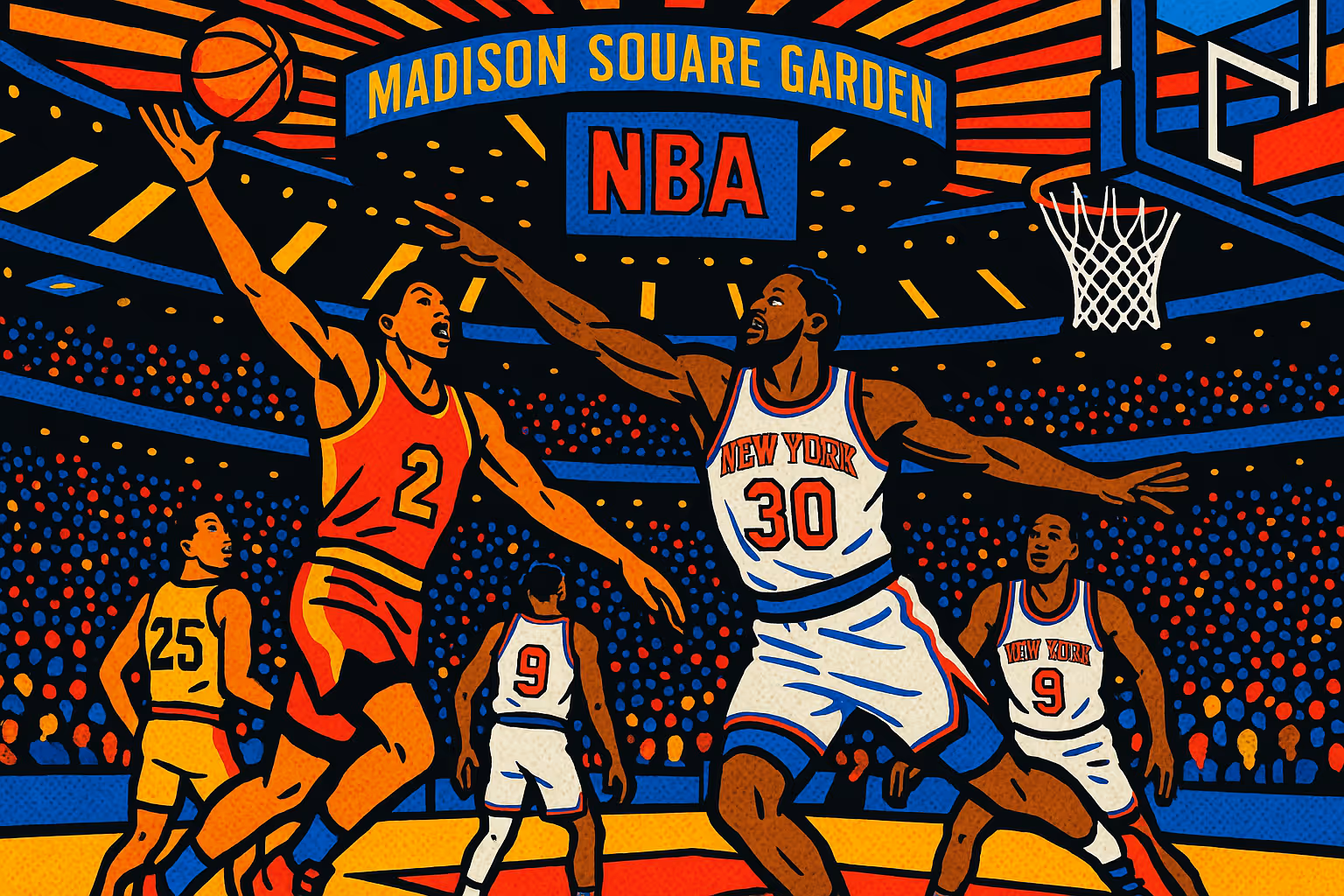 Plan du Madison Square Garden