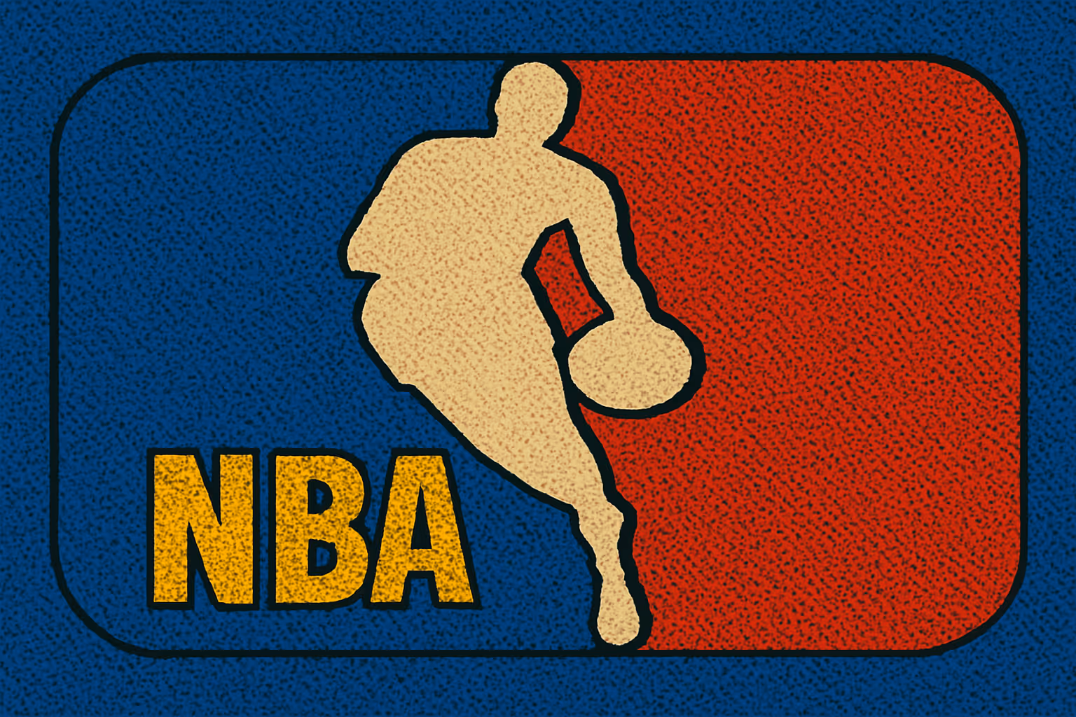 Logo NBA pop art