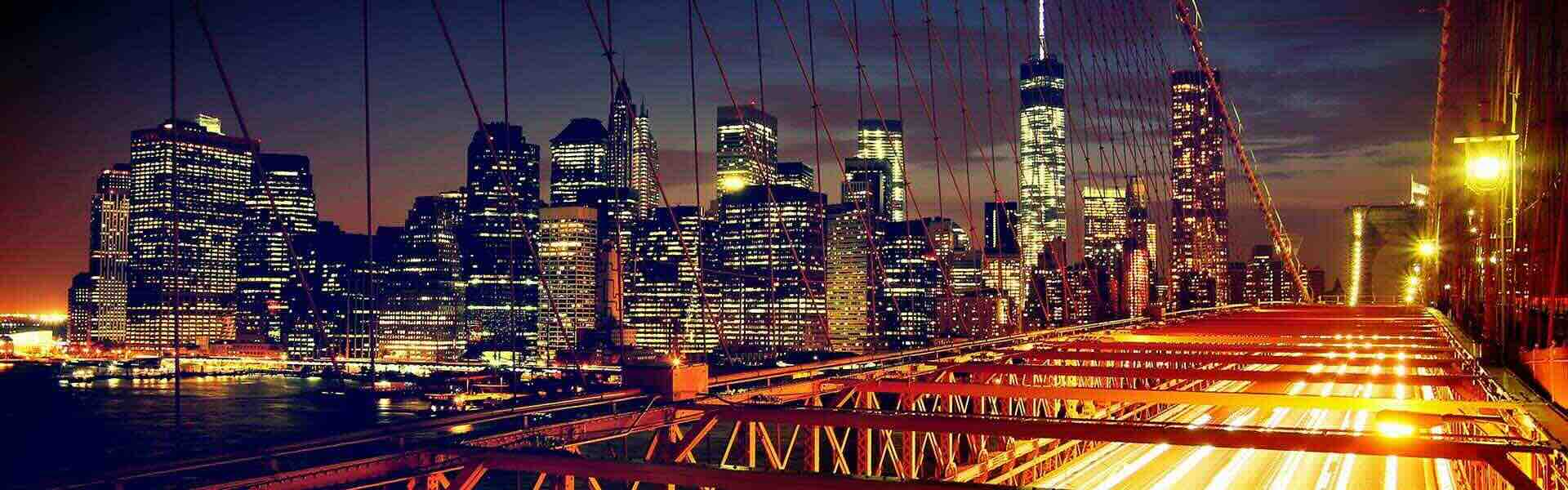 Vue panoramique sur Manhattan depuis un observatoire