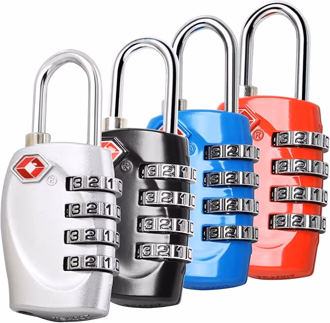 Lot de 4 cadenas TSA