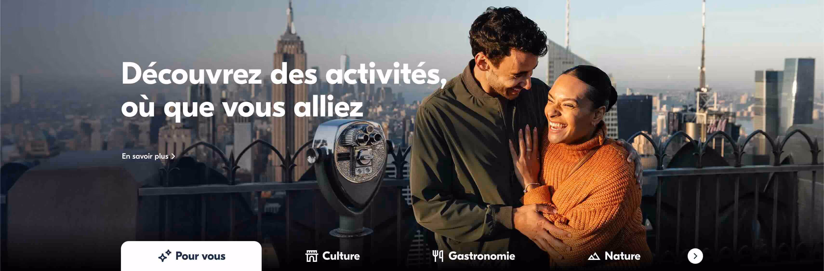 Exemple de fiche activité GetYourGuide