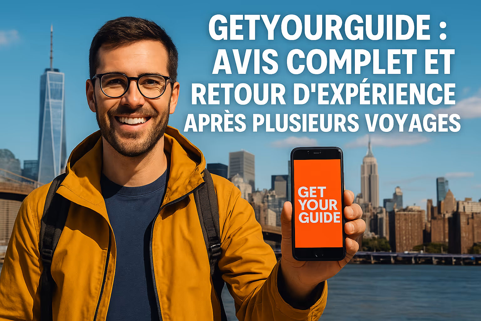 Avis complet GetYourGuide et retour d'expérience à New York