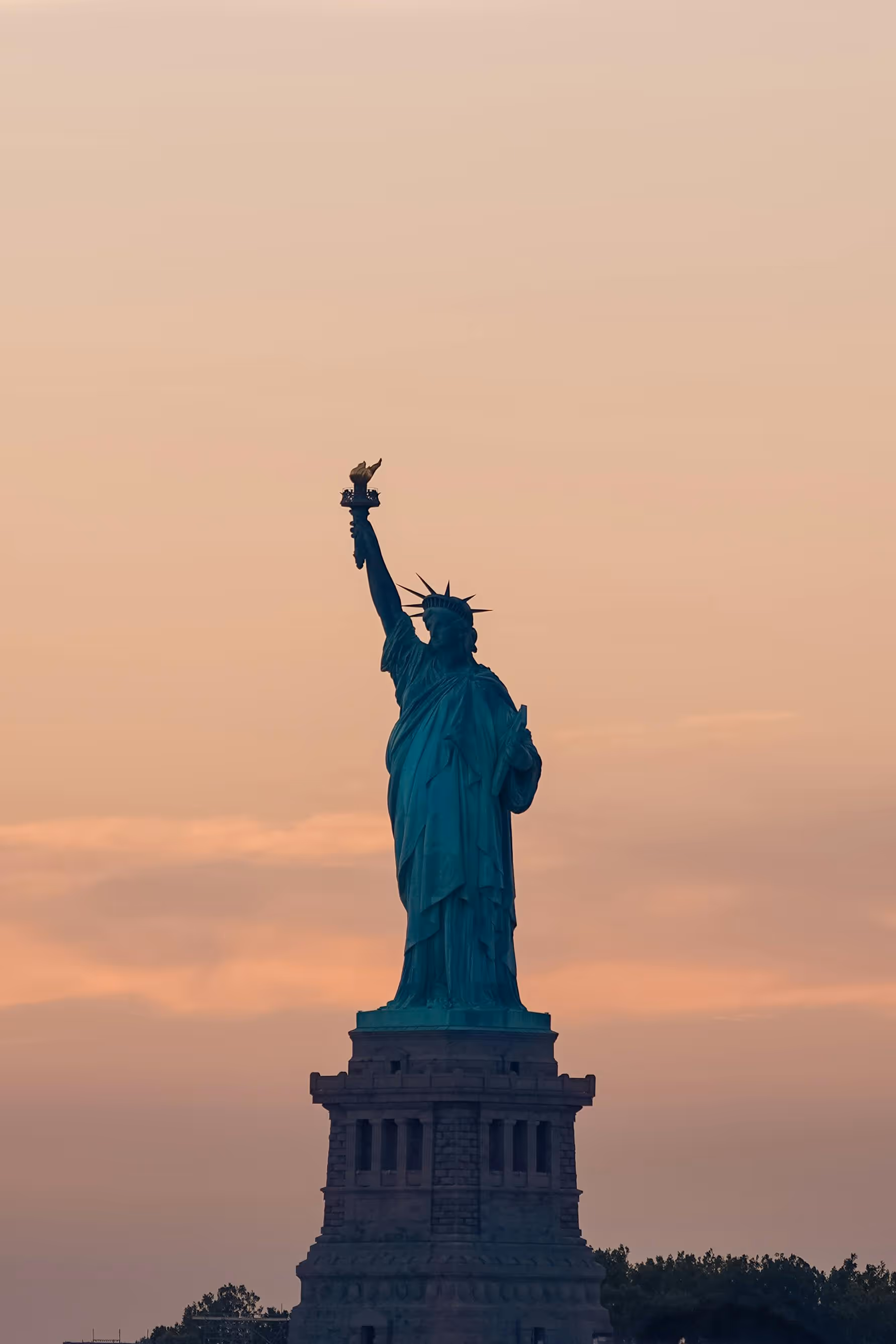 Vue depuis le Staten Island Ferry