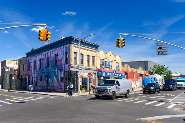 Fresques colorées de Bushwick