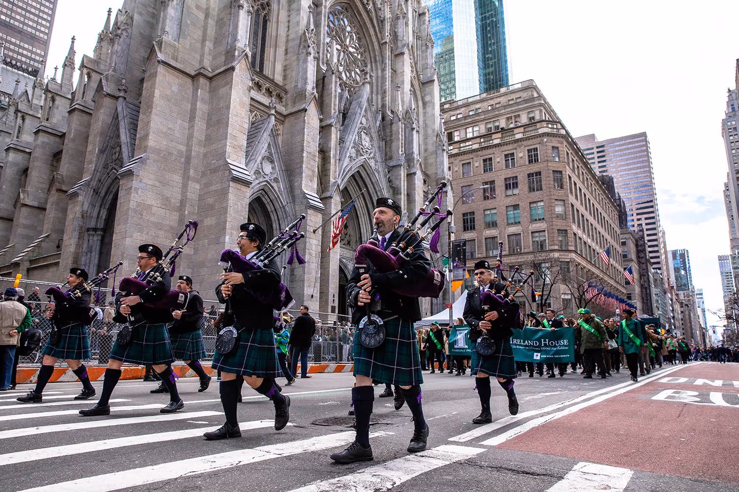 Défilé de la Saint-Patrick à New York