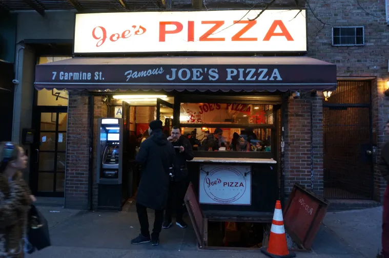 Joe's Pizza extérieur