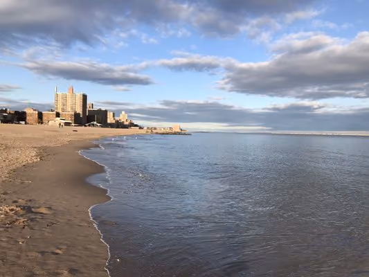 La promenade en bois (Boardwalk) de Brighton Beach