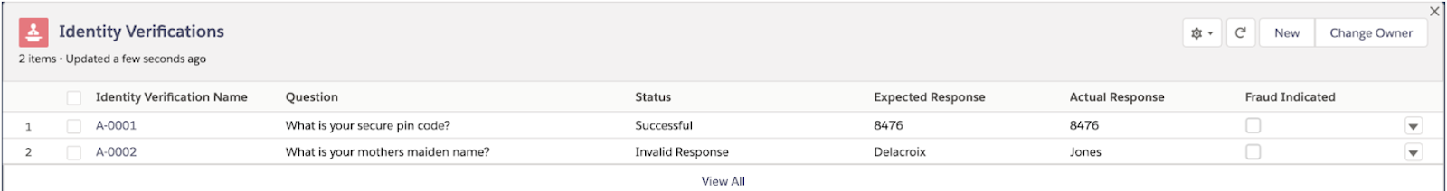 verifying customer identity over the phone