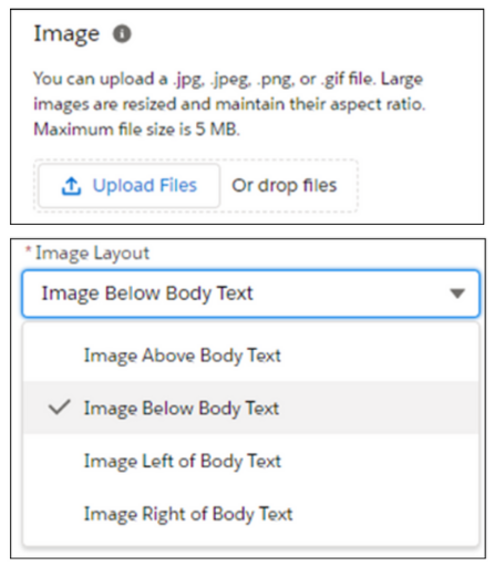 Add images to In App Guidance