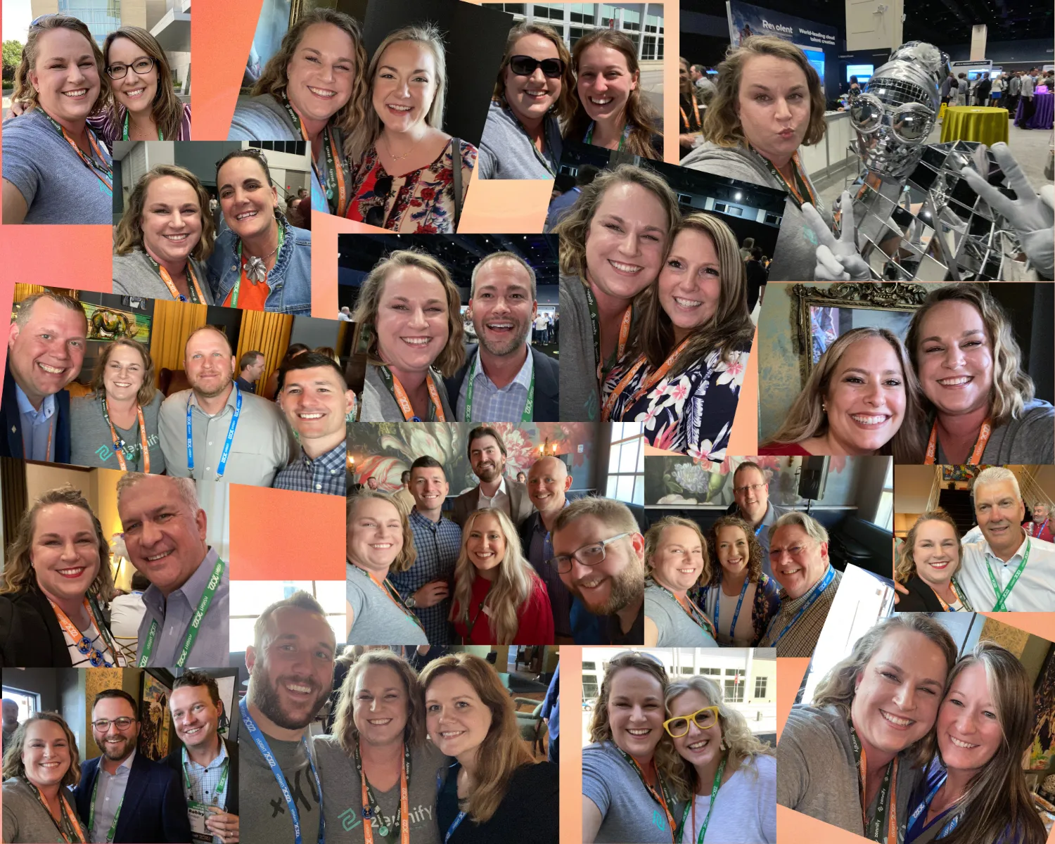 Selfie collage.