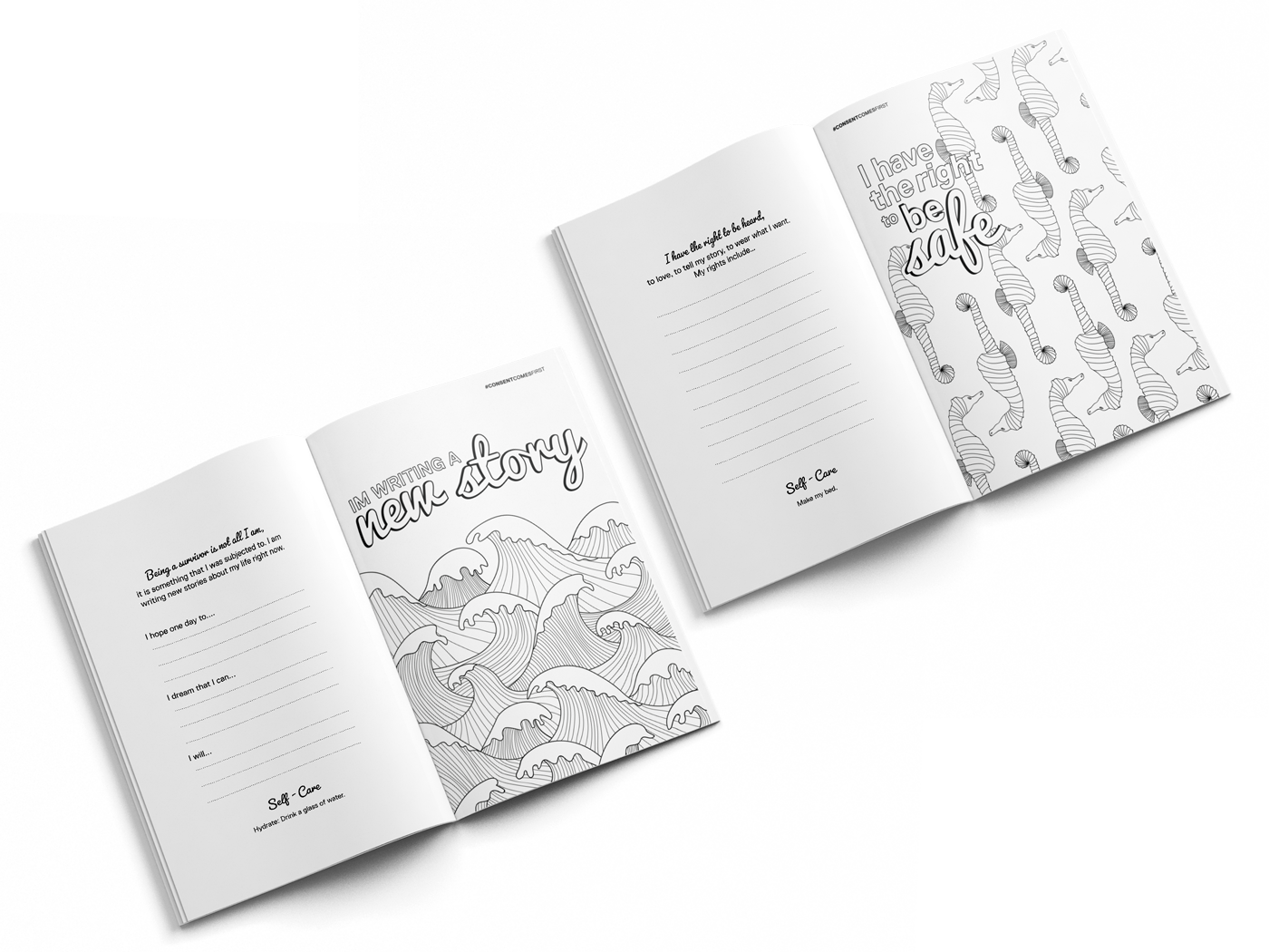 Consent Colouring Book