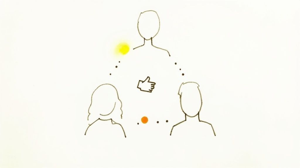 Use the 'Mutual Connection' Reference