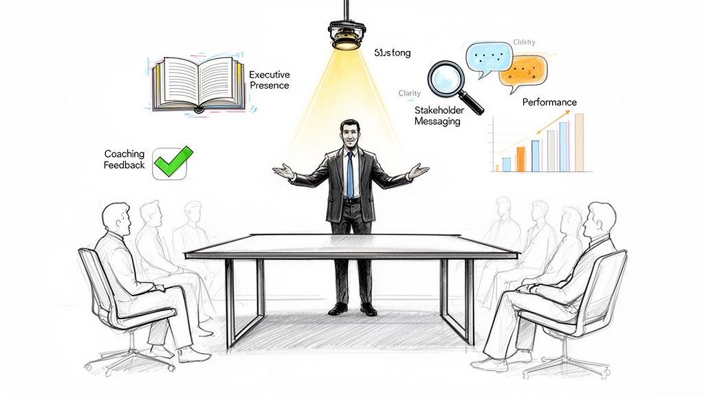 Executive: executive communication skills training for leaders to inspire teams