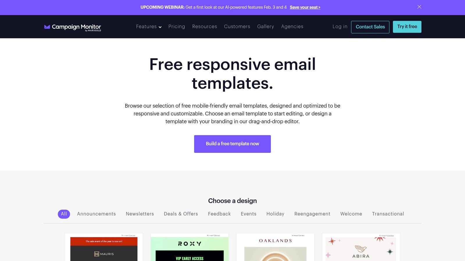 Campaign Monitor (Email Templates & Builder)