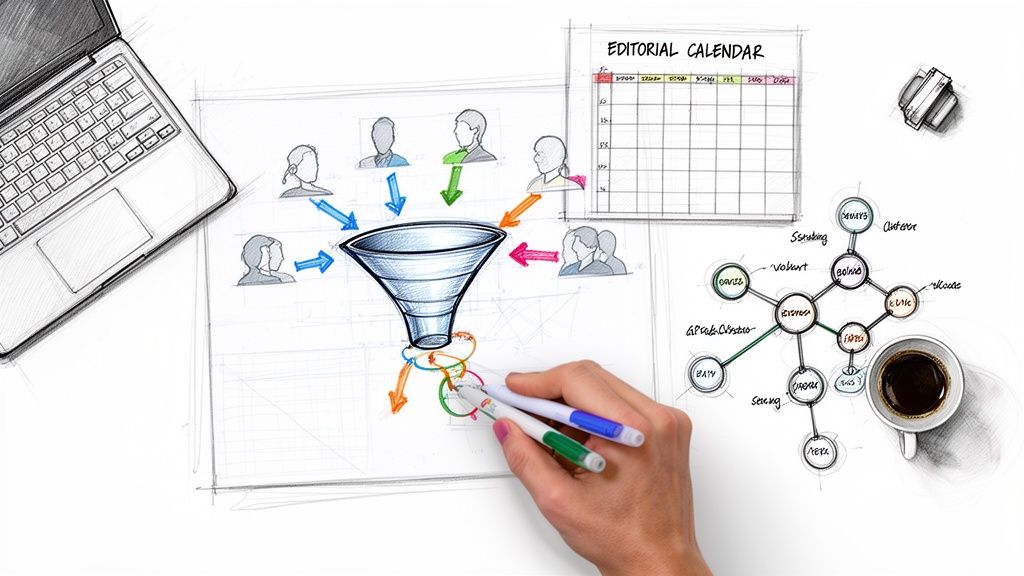 A Founder's Guide to Content Strategy for SaaS in 2026