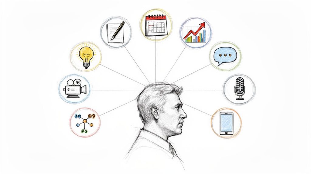 12 Engaging Content Ideas for Founders and Professionals in 2026