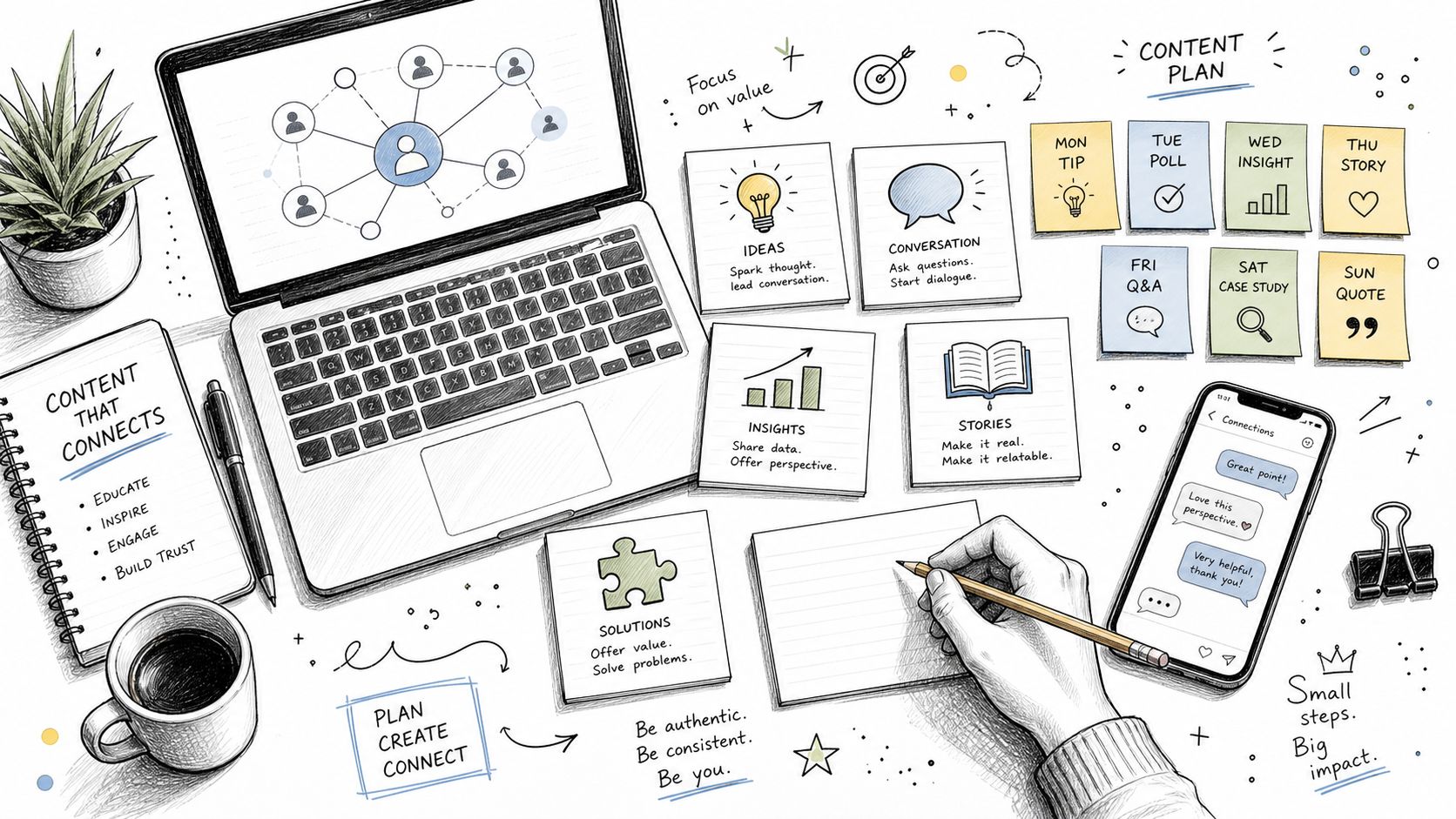 10 Powerful LinkedIn Content Ideas for Professionals