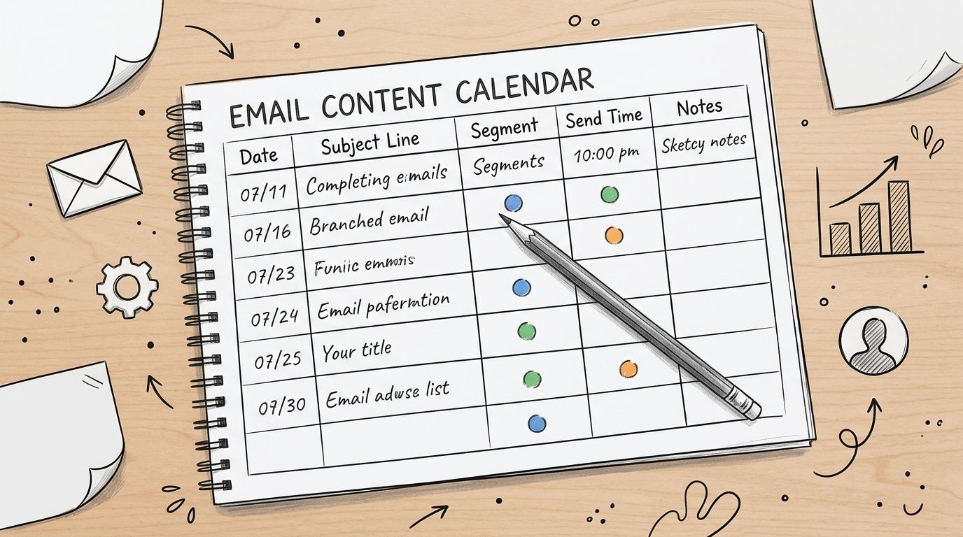 Email Content Calendar Template: Plan, Schedule & Grow