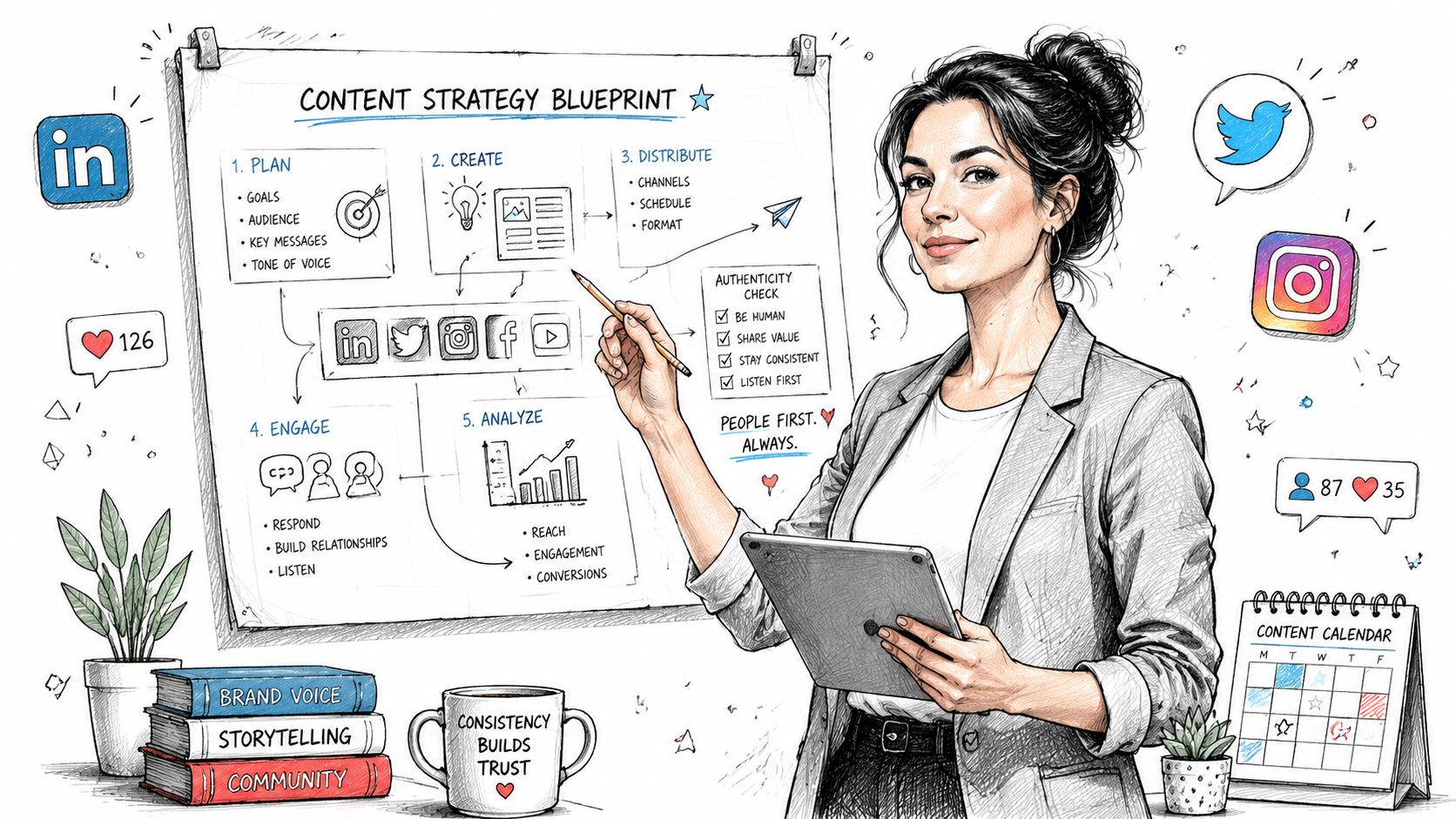 Professional Social Media Presence: A Leader's Blueprint