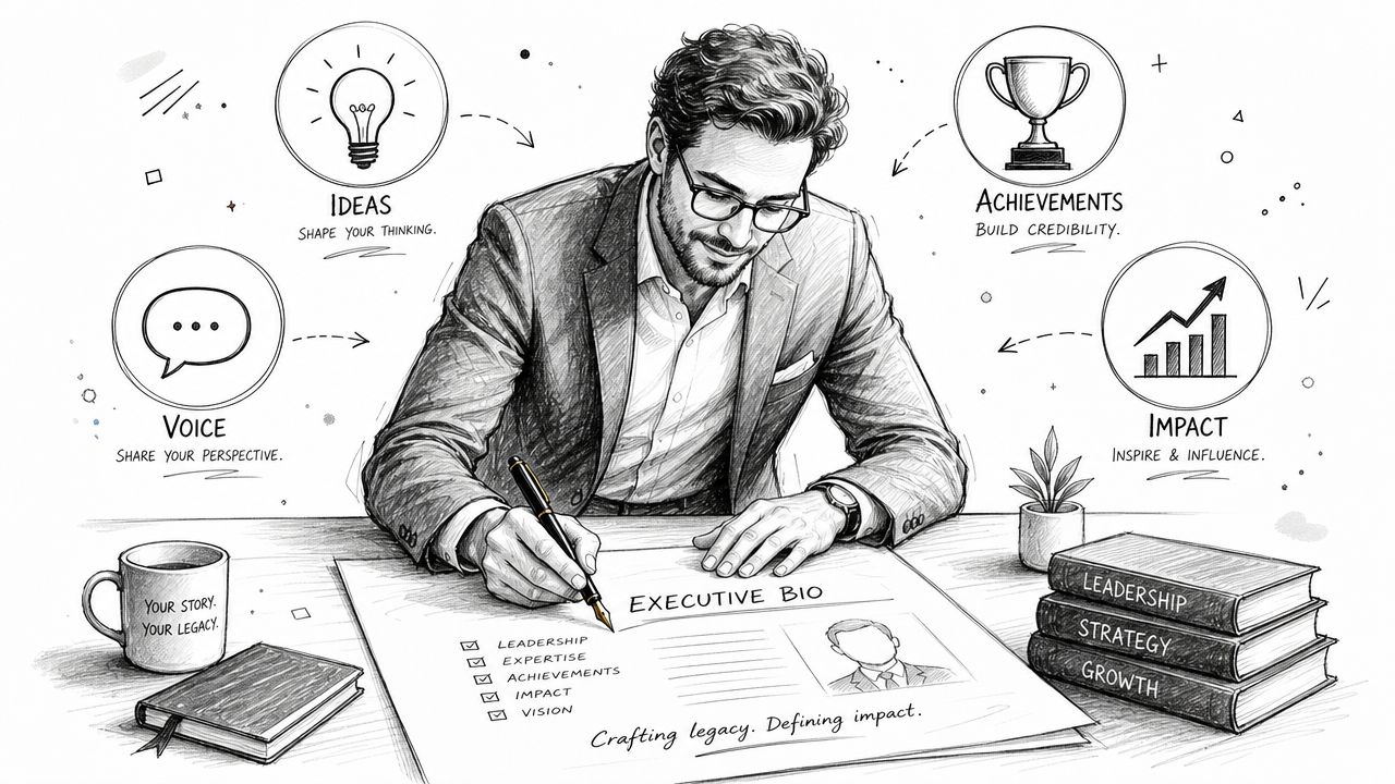 How to Write Executive Bio: Build Your Legacy