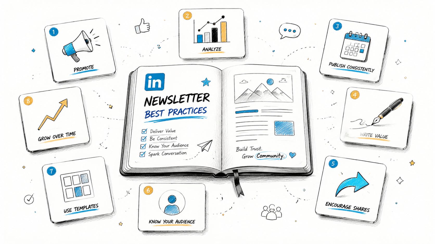 8 LinkedIn Newsletter Best Practices for 2026