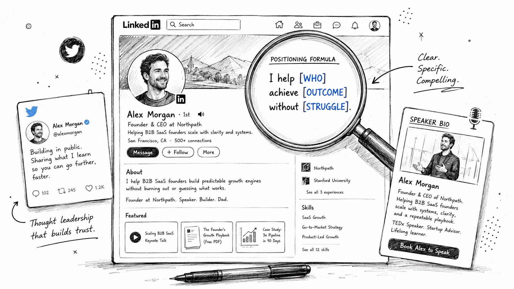 Screenshot from https://www.linkedin.com/in/example-founder