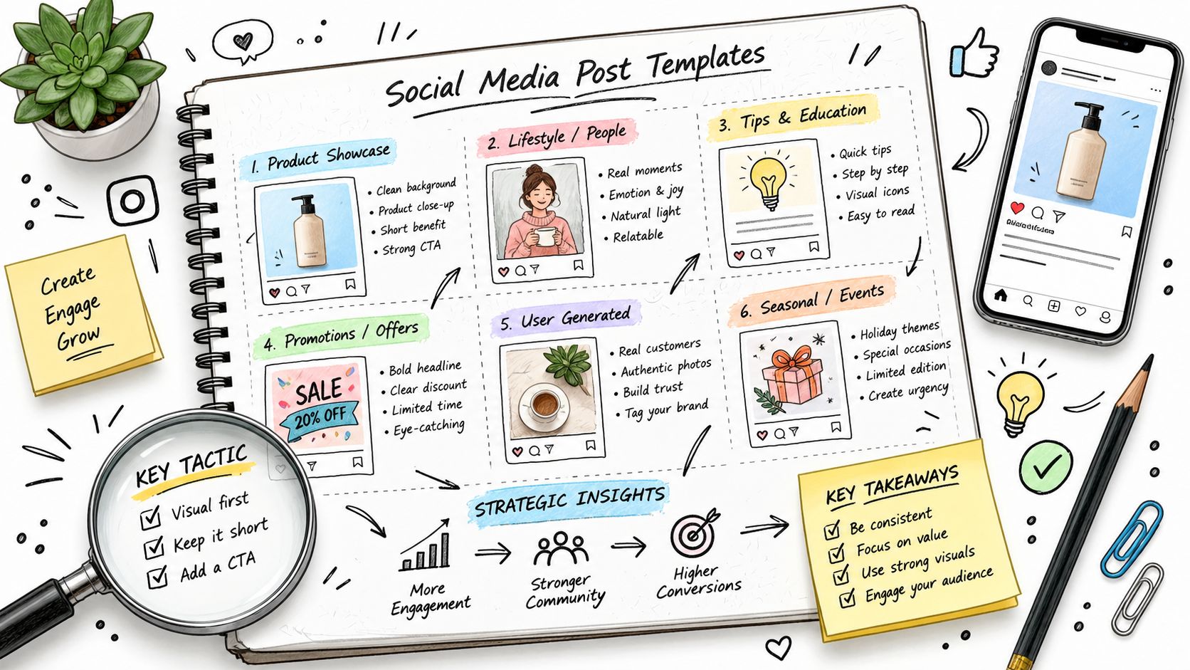 Content Creation Social Media Examples to Copy in 2026