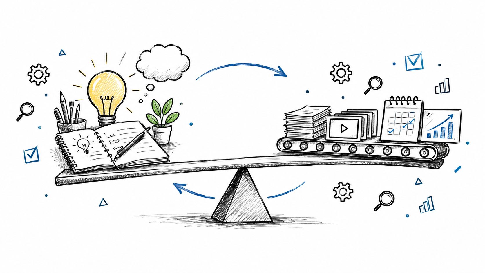 Content Creation vs Content Production: The Real Difference