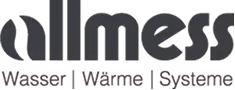 Logo von allmess, Hersteller von Wasser- und Wärmezählern, Systempartner für Messtechnik