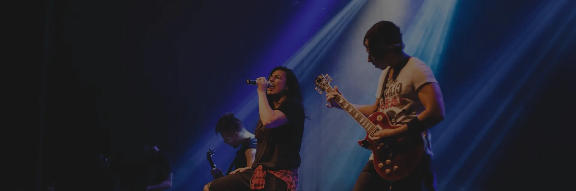group performance at a concert