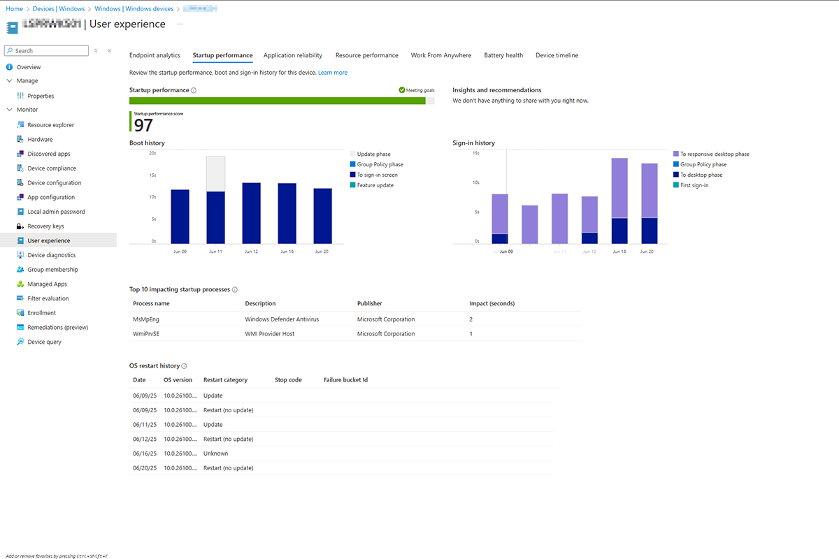 Intune Services Example Image