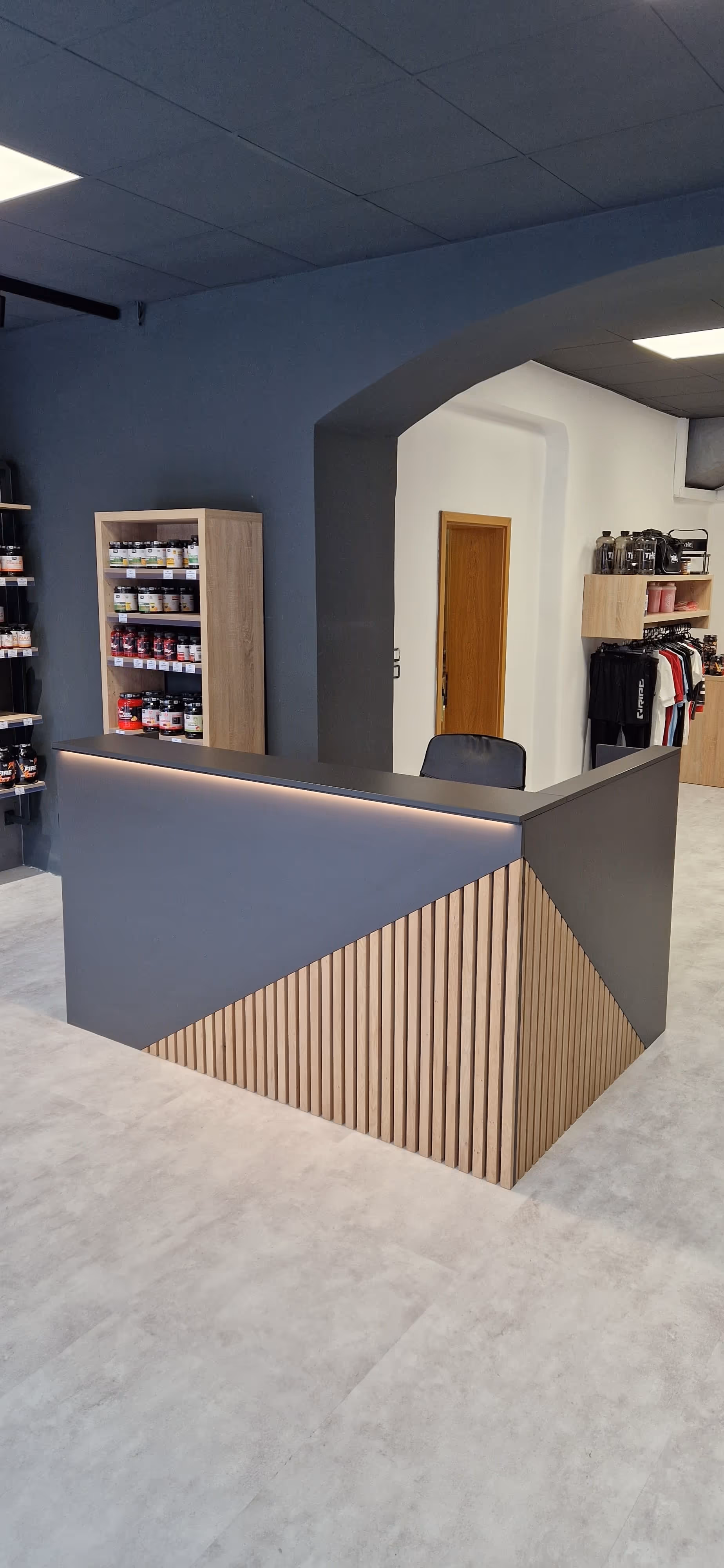 image of past commercial project for a general contractor