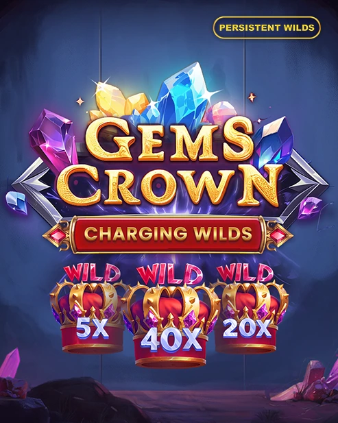 Gems Crown Charging Wilds