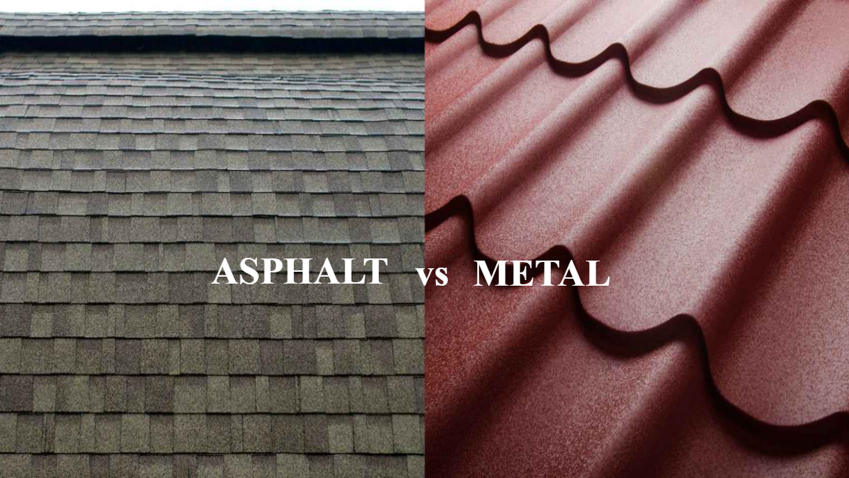 asphalt shingle vs metal roofing in Texas