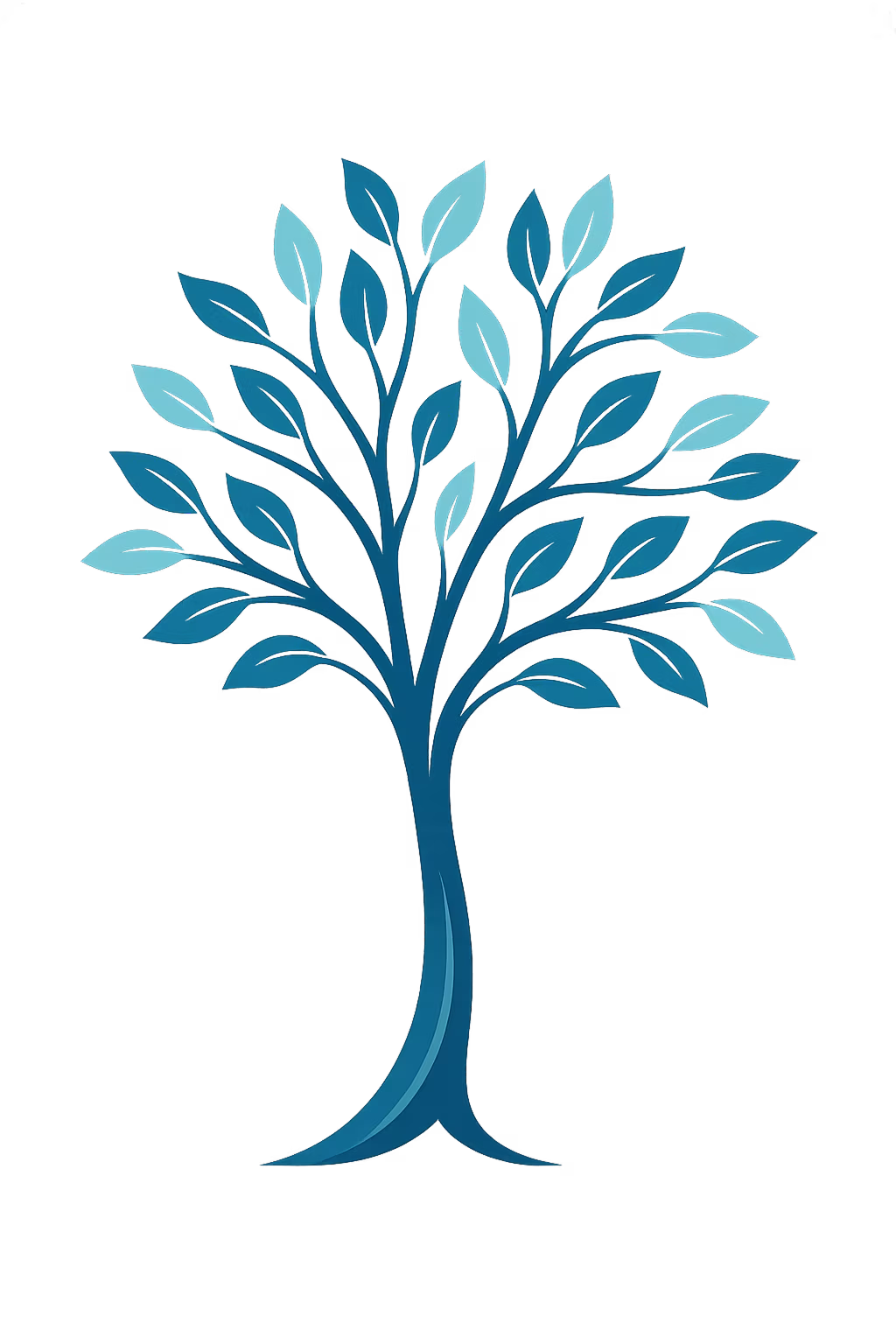 Fully grown tree symbolizing wisdom, strength, and growth — representing Moments With Mrs. T’s morals and mental wellness values in Cuyahoga County.