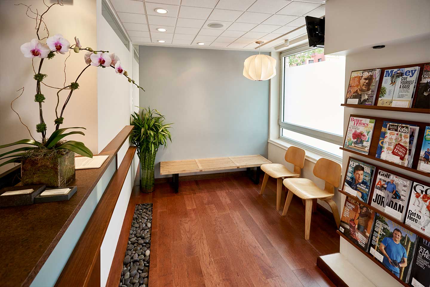 Tribeca North Dentistry waiting area