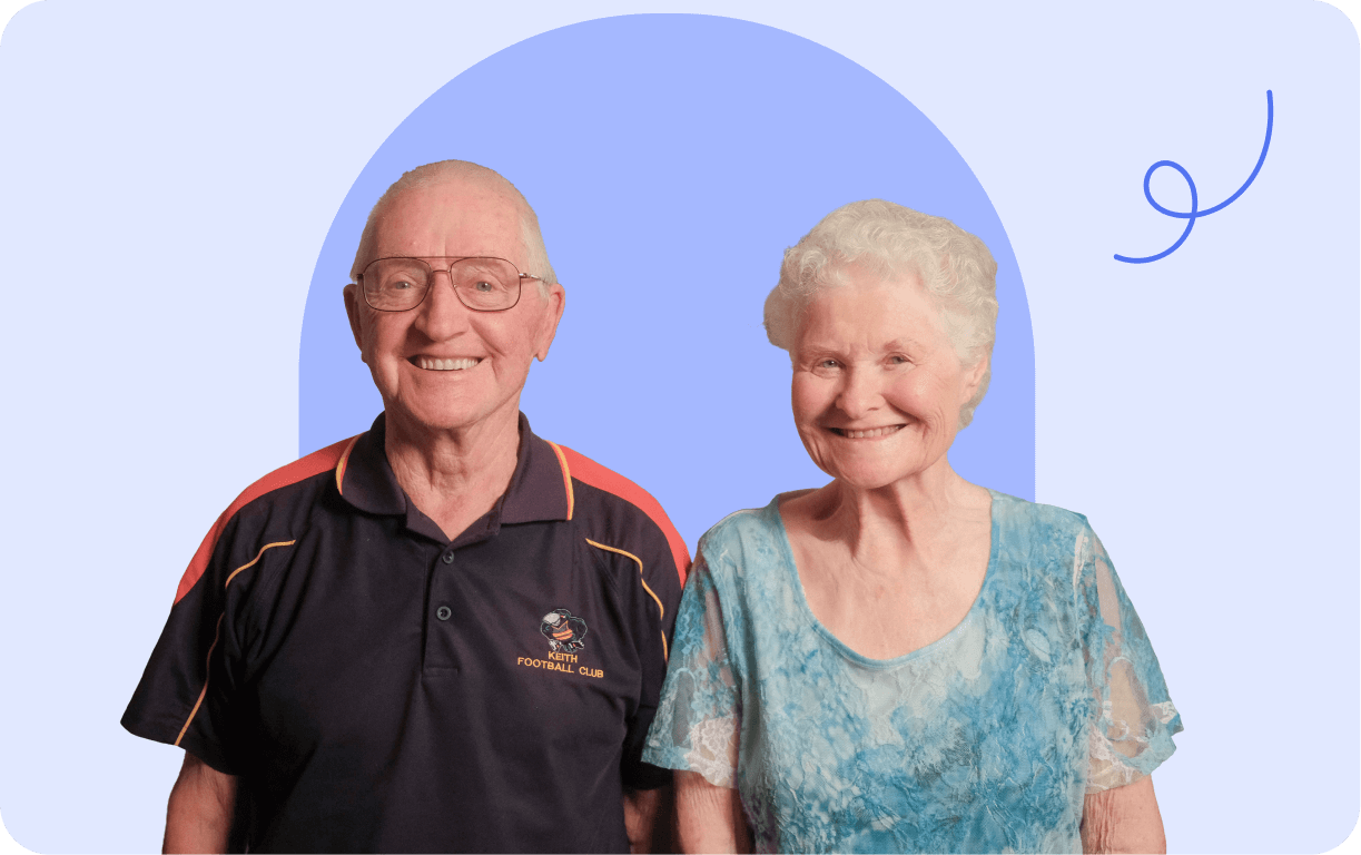 Photo of Keith and Jenny, Five Good Friends Members