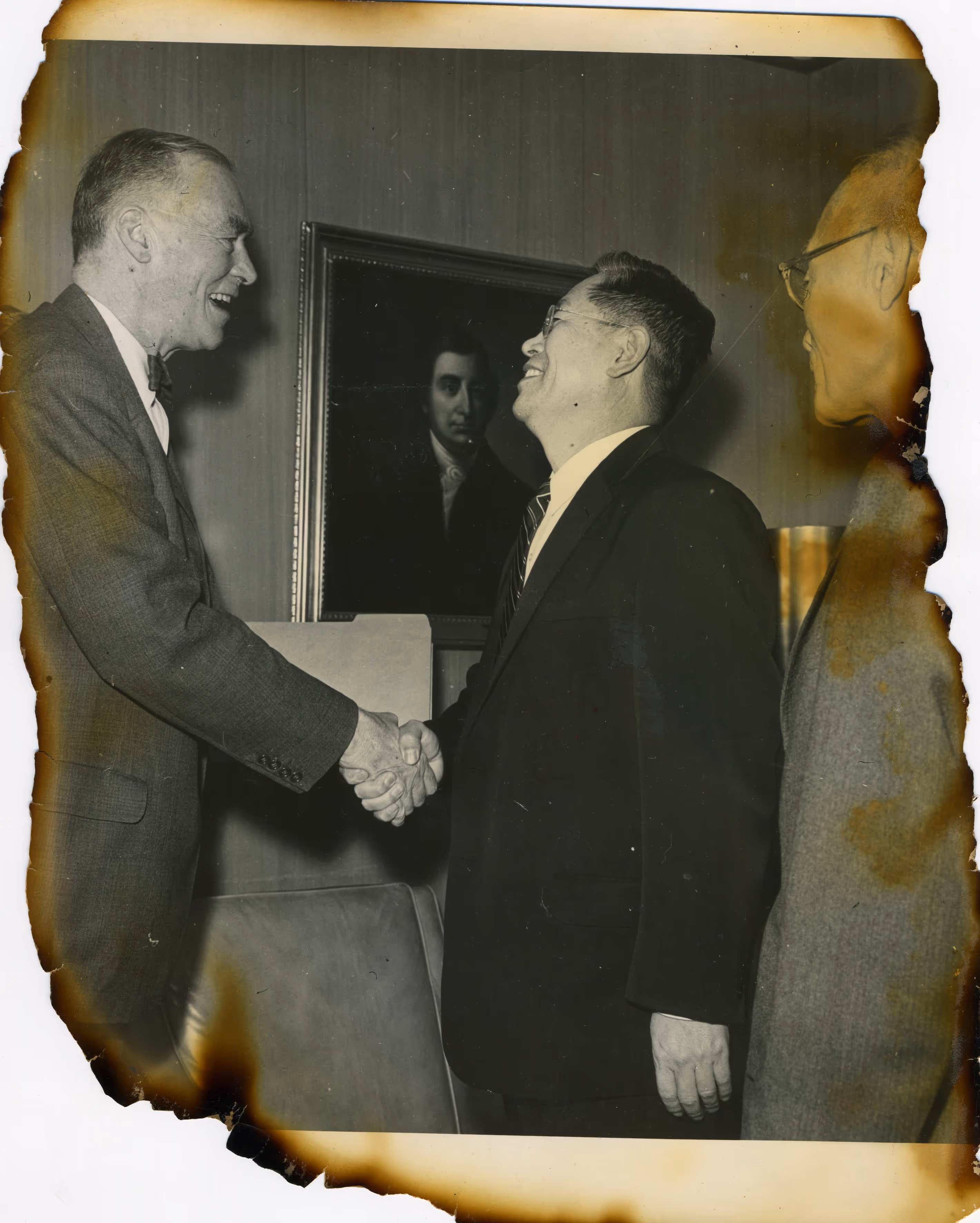 1960년 11월11일 허터 미 국무장관과