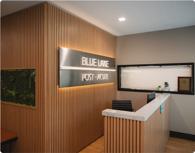 photo of a front desk