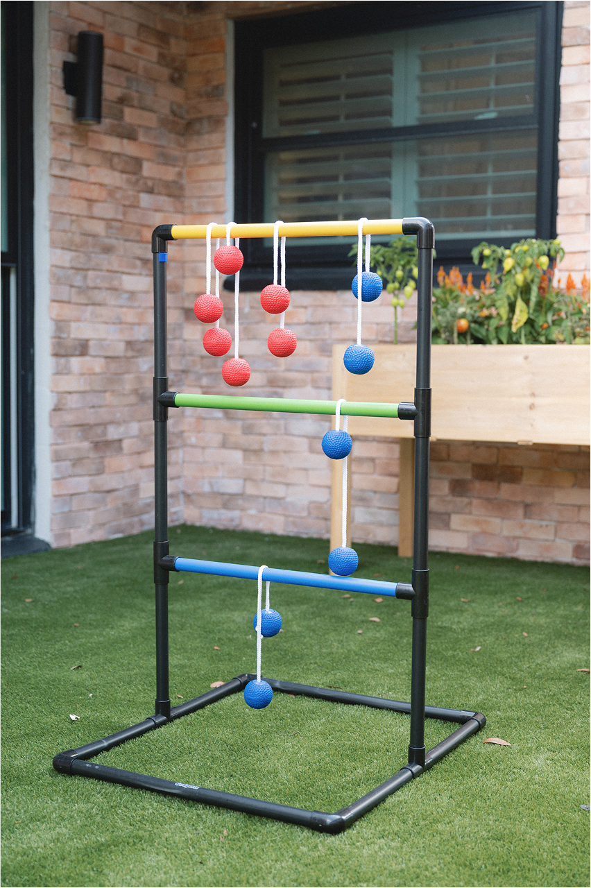 yard game at blue lake