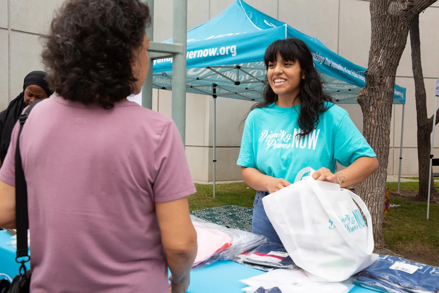 Dignity and Power Now volunteer picture