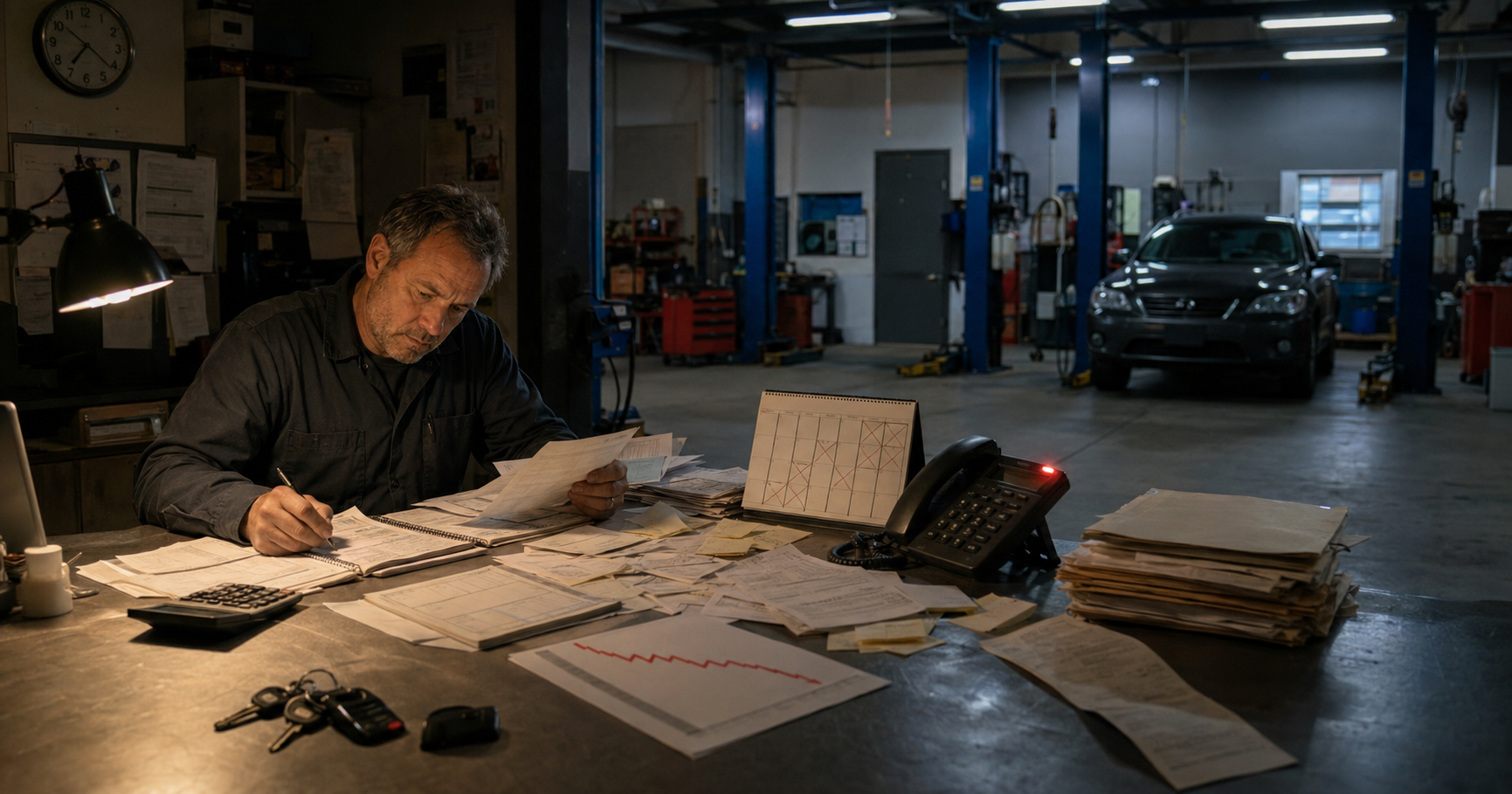 What Running Your Shop on Paper and Spreadsheets Really Costs You Each Year