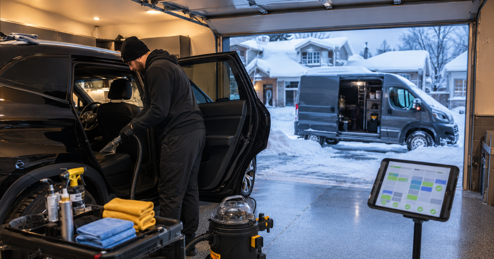 How Mobile Detailers Can Stay Booked Through a Canadian Winter