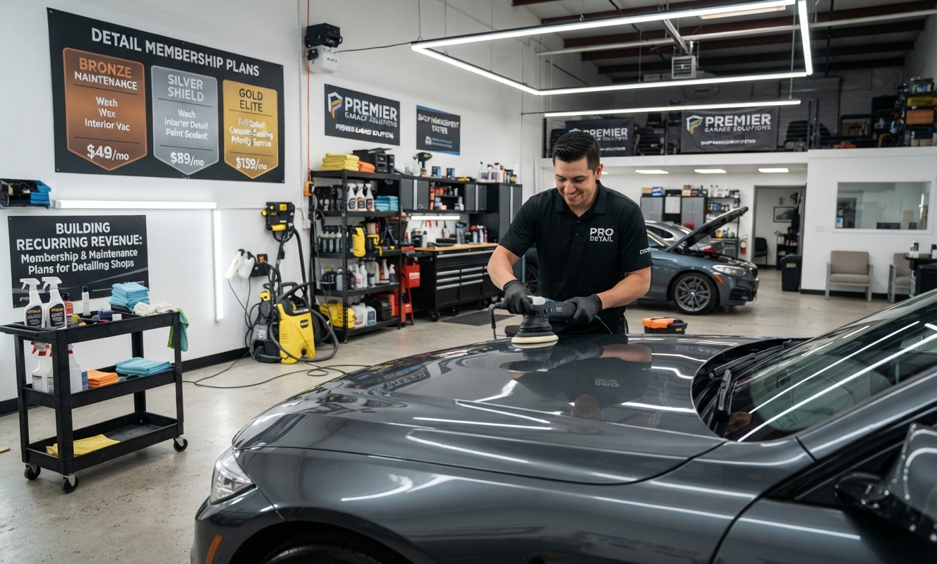 Building Recurring Revenue: Membership and Maintenance Plans for Detailing Shops