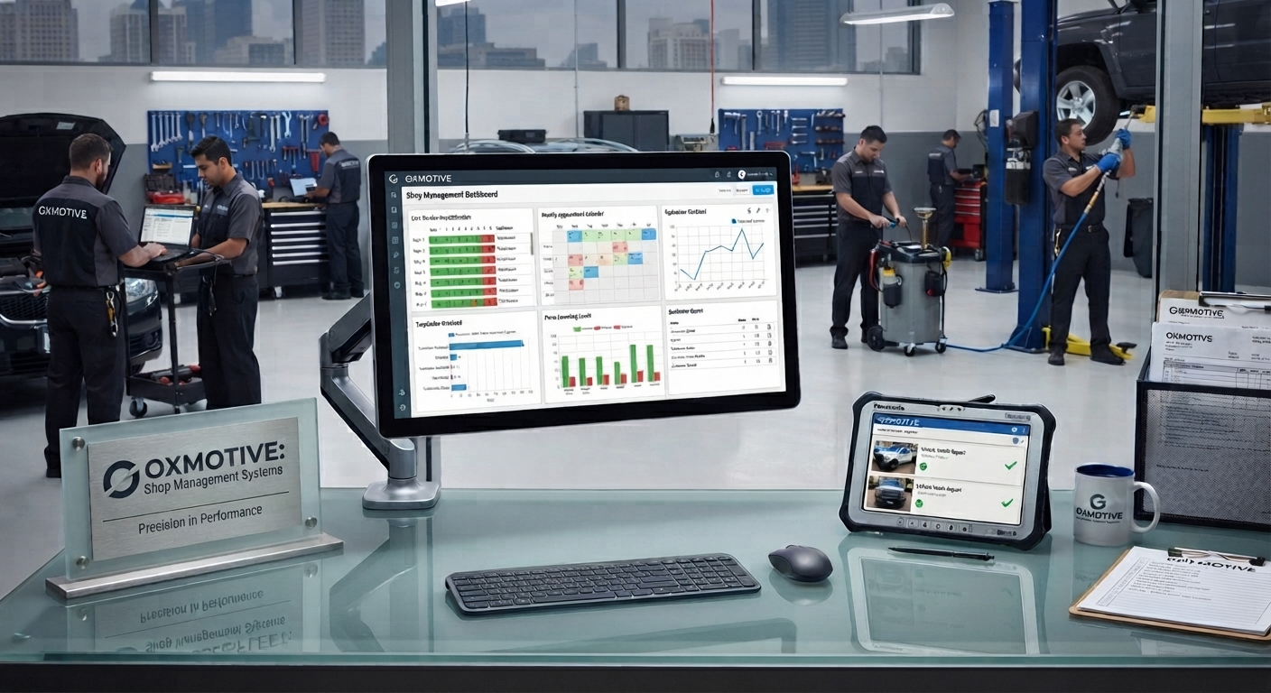 Mobile Repair Shops: How OXMotive Helps You Run the Business From Anywhere