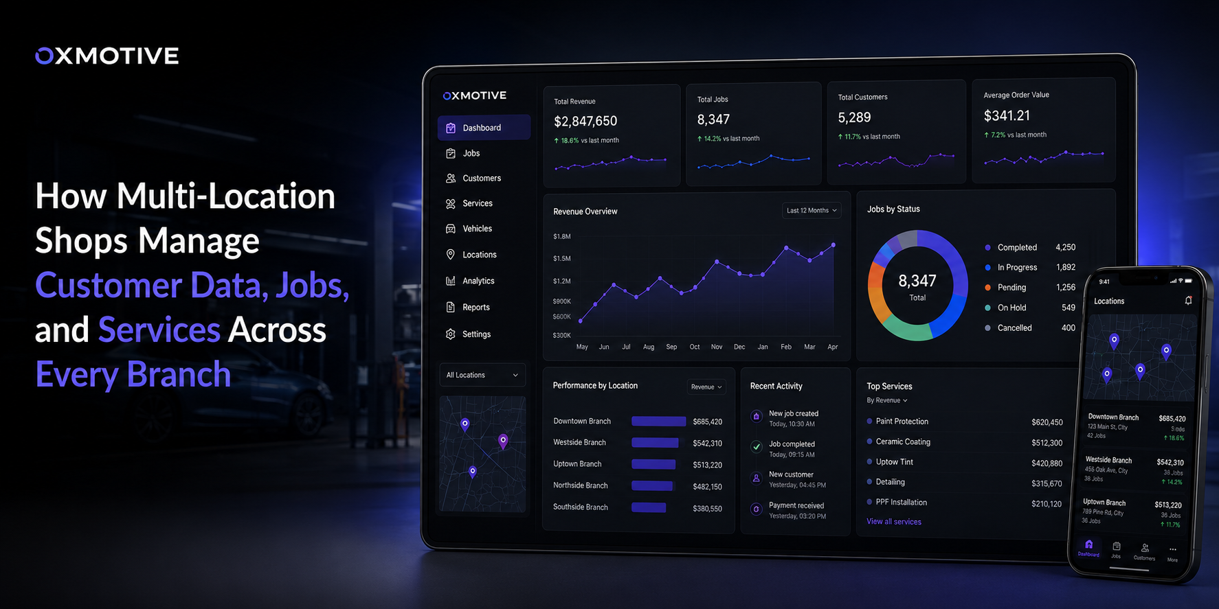 How Multi-Location Shops Manage Customer Data, Jobs, and Services Across Every Branch