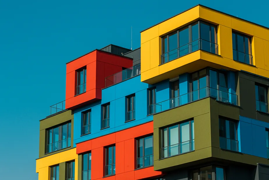 Modern building in Bratislava