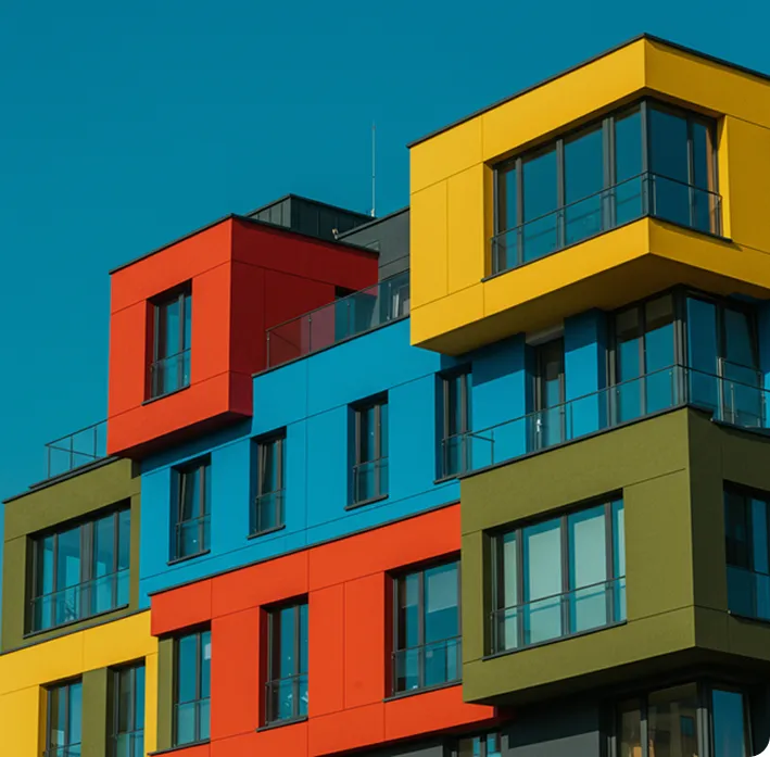 Modern building in Bratislava